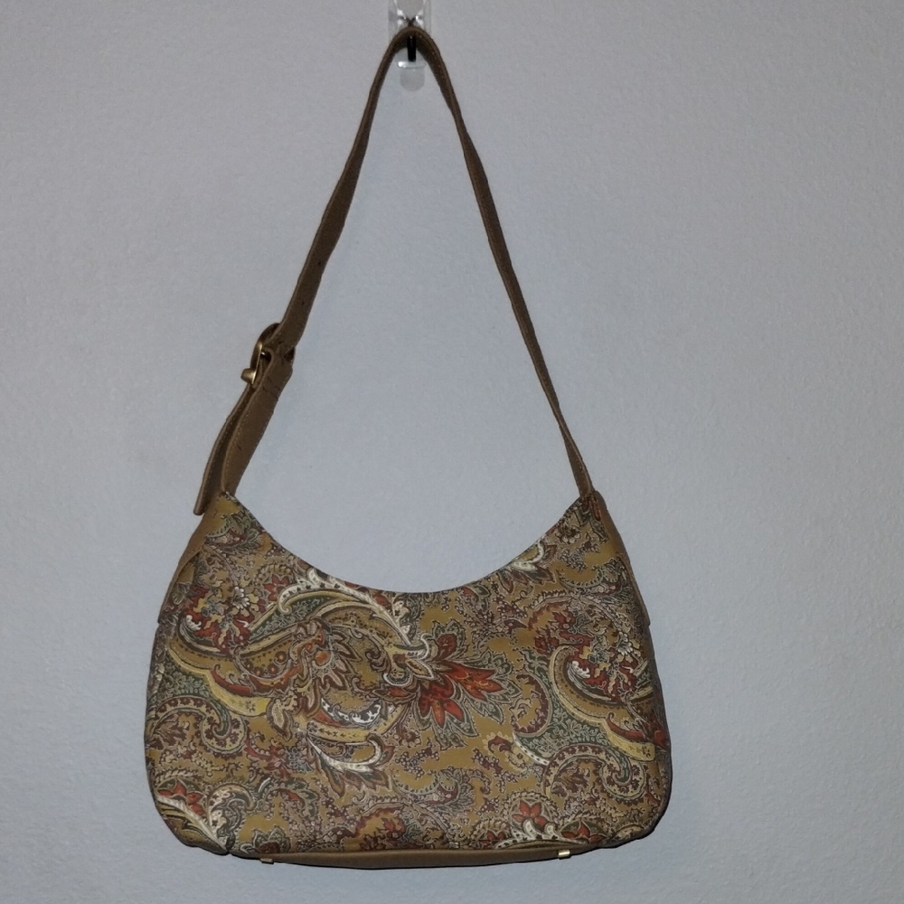 Stone Mountain Accessories Tan Shoulder Bag with Adjustable Strap